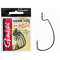 Крючки офсетные Gamakatsu Worm 330 BOTTOM JIGGING HOOK #2/0 - серебристый