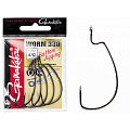 Крючки офсетные Gamakatsu Worm 330 BOTTOM JIGGING HOOK #4/0 - серебристый