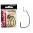 Крючки офсетные Gamakatsu Worm 330 BOTTOM JIGGING HOOK #4/0 - серебристый