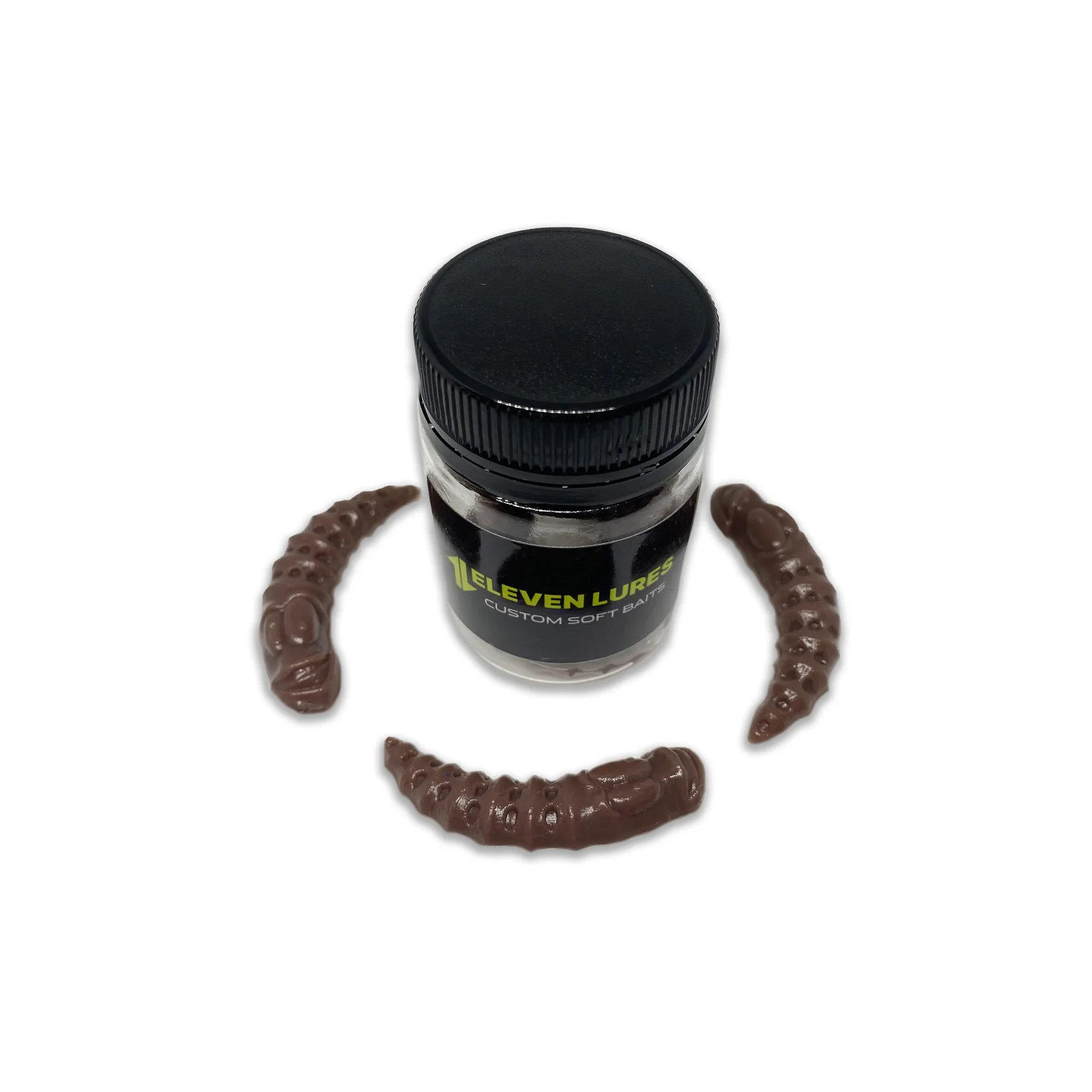 Силиконовая приманка Eleven Lures Leench 1,5in38мм - Brownie