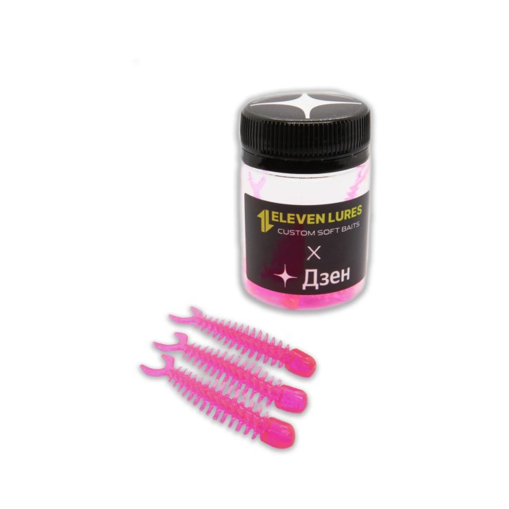 Силиконовая приманка Eleven Lures Dzen 2,2in55мм - Slutty Pink