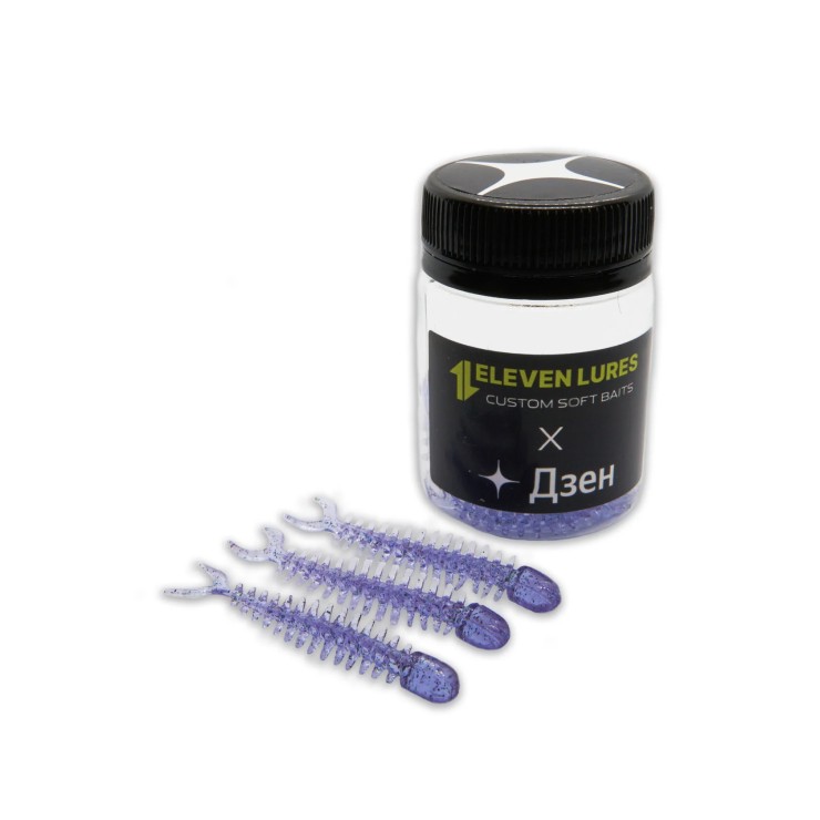 Силиконовая приманка Eleven Lures Dzen 2,2in55мм - Peony