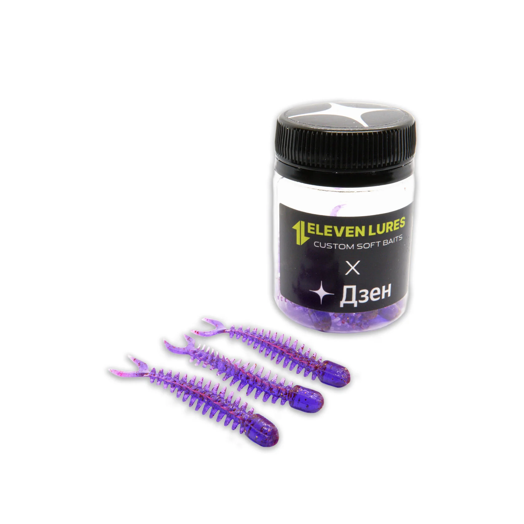 Силиконовая приманка Eleven Lures Dzen 2,2in55мм - LOX