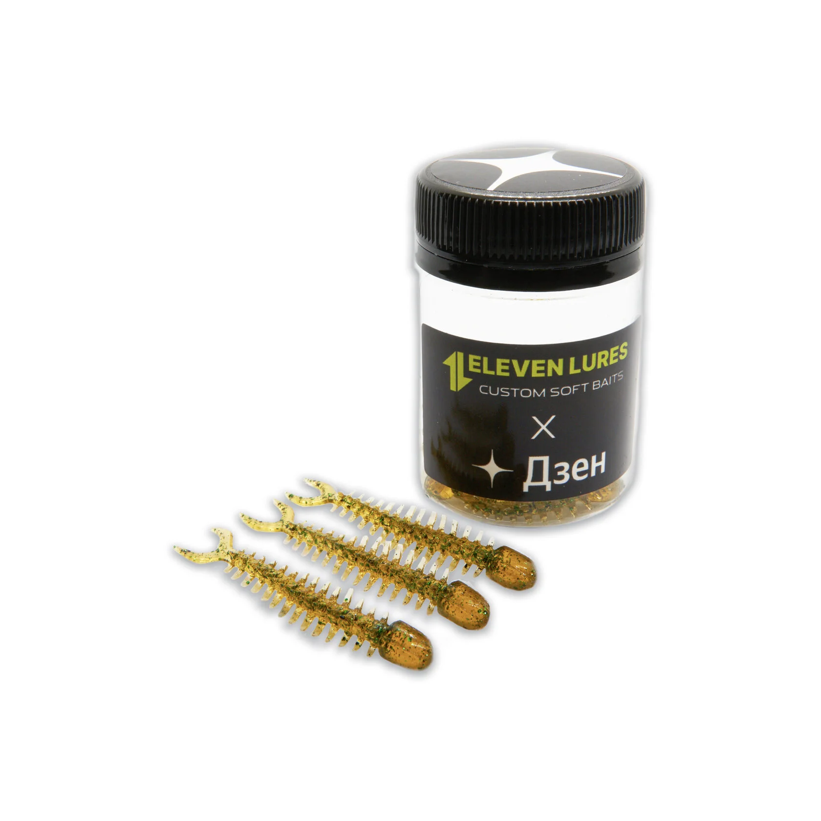 Силиконовая приманка Eleven Lures Dzen 2,2in55мм - Irish Lager