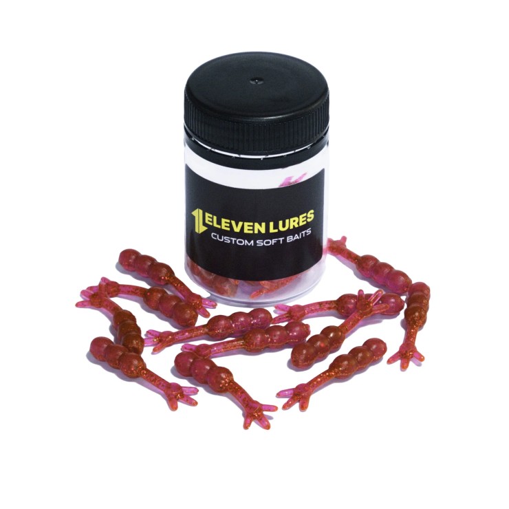 Силиконовая приманка Eleven Lures Chikki 1,5 1,5in38мм - LOX