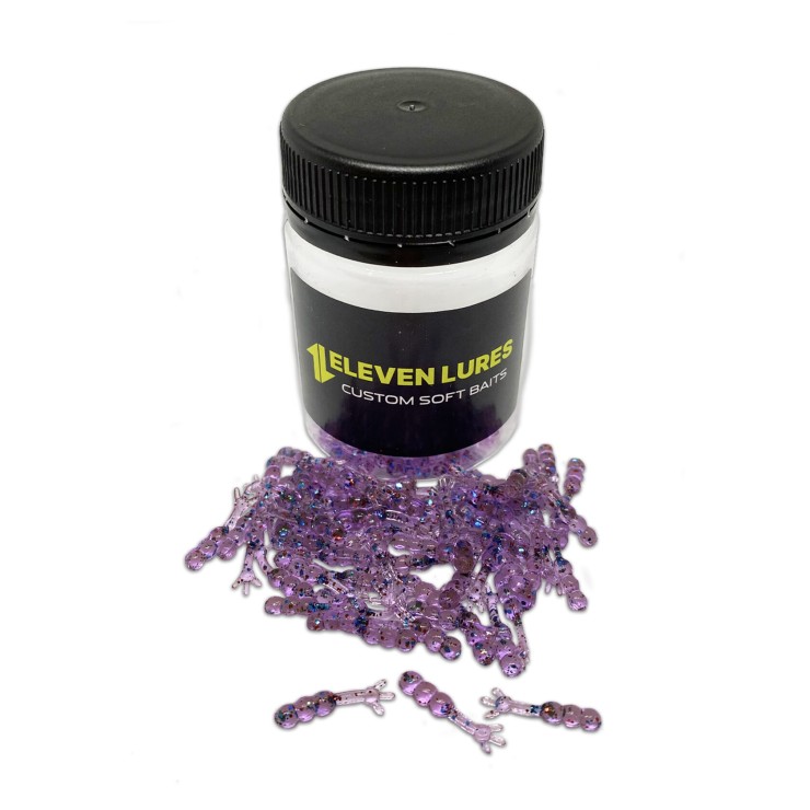 Силиконовая приманка Eleven Lures Chikki 0,6 0,6in17мм - Peony