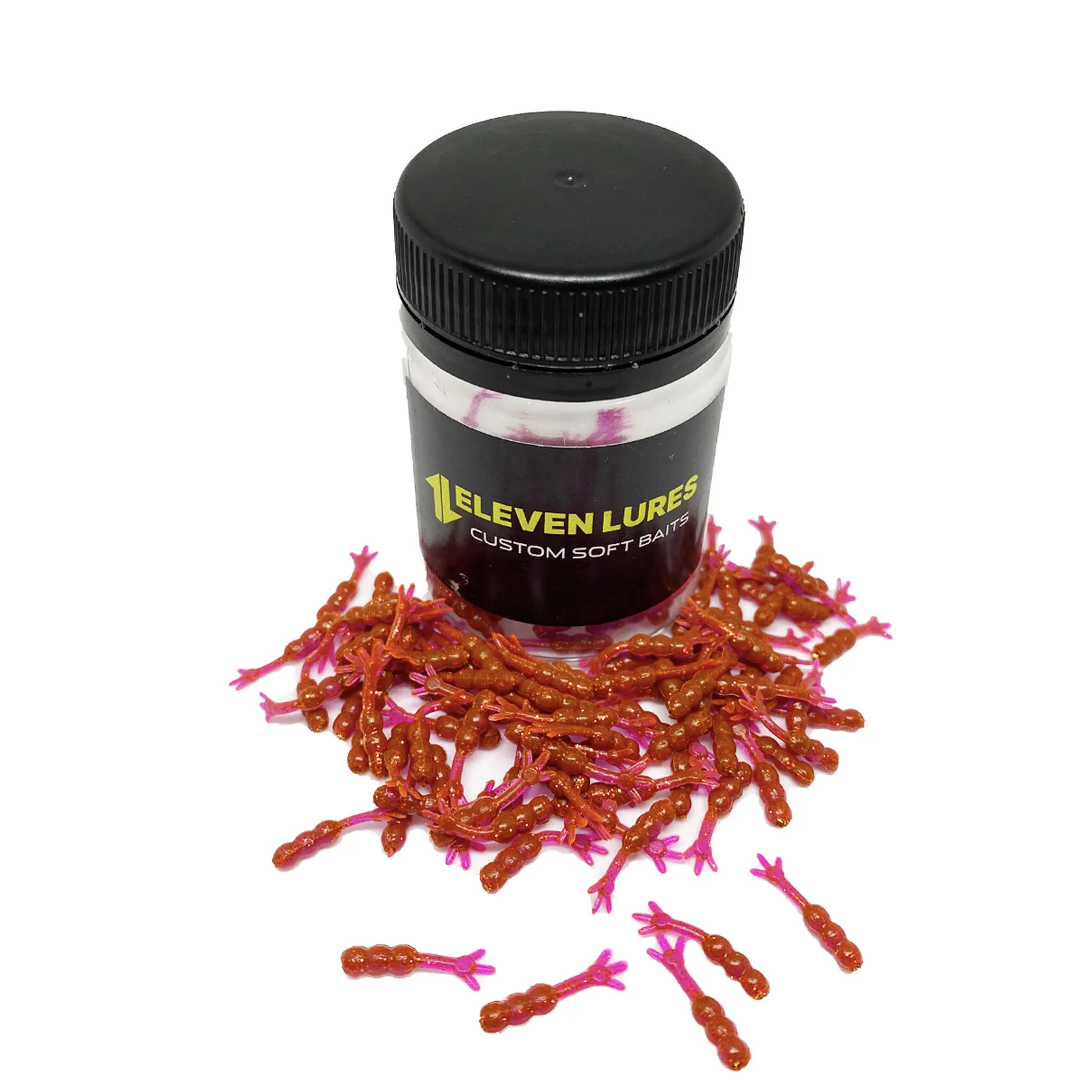 Силиконовая приманка Eleven Lures Chikki 0,6 0,6in17мм - LOX