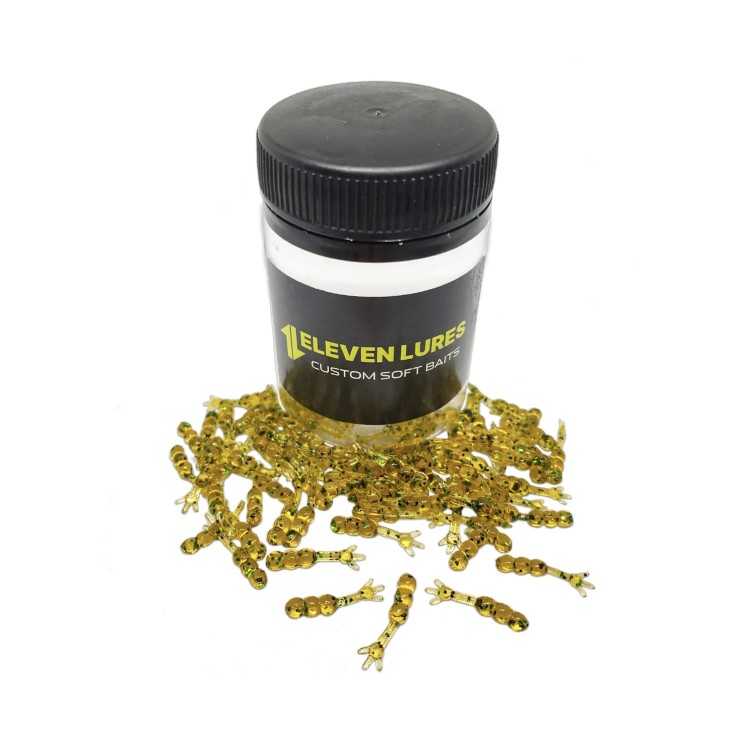 Силиконовая приманка Eleven Lures Chikki 0,6 0,6in17мм - Irish Lager