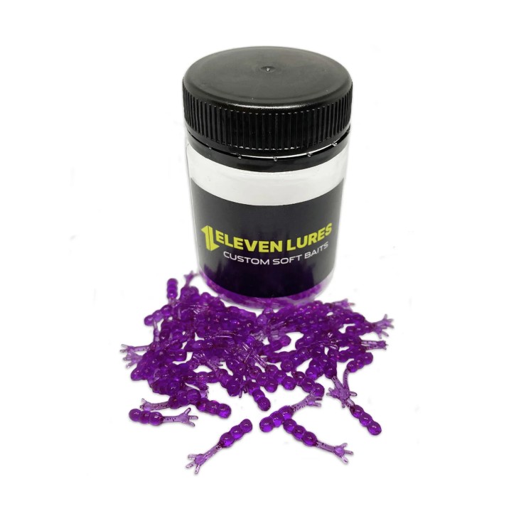 Силиконовая приманка Eleven Lures Chikki 0,6 0,6in17мм - Amethyst