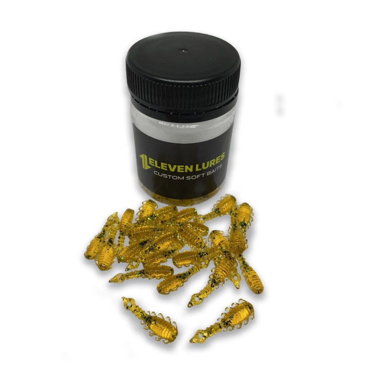 Силиконовая приманка Eleven Lures Atata 1in25мм - Irish Lager