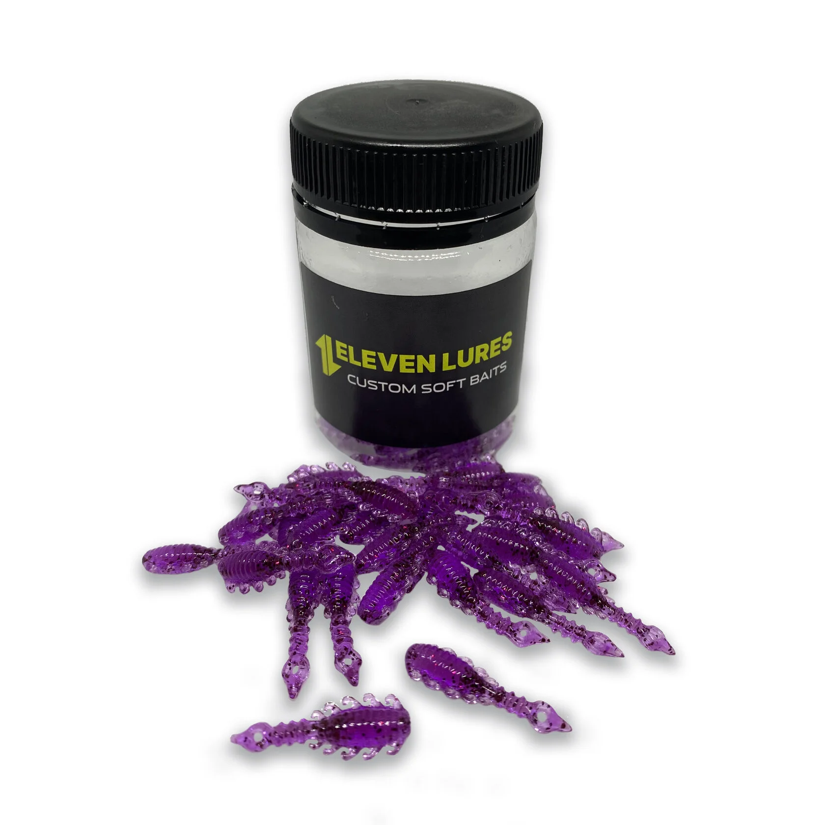 Силиконовая приманка Eleven Lures Atata 1in25мм - Amethyst