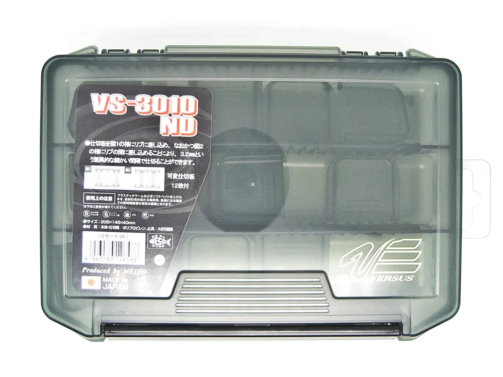 Коробка Meiho Versus VS-3010 ND 205*145*40 - прозрачно-черный