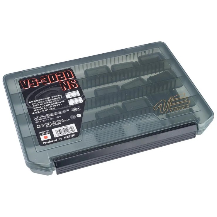 Коробка Meiho Versus VS-3020 NS 255*190*28 - прозрачно-черный