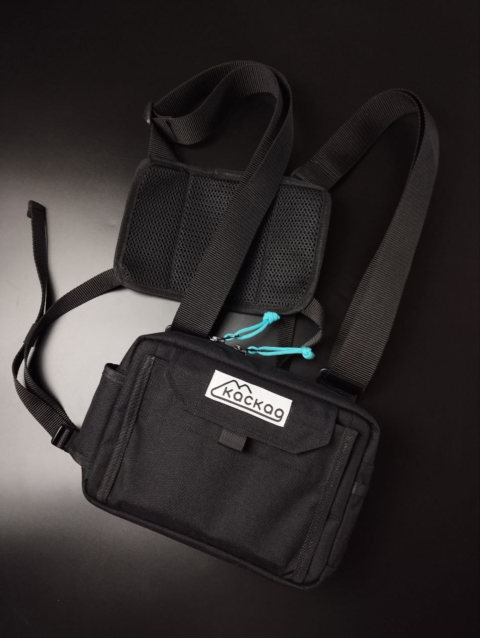 Сумка Kaskad нагрудная версия 6020 (черный) арт: BAG-6020NAG-BK