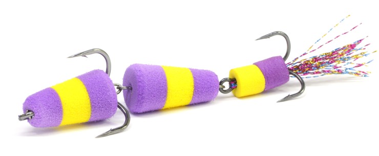 Мандула Lex Premium Classic 80 80мм - фиолетовый/желтый/фиолетовый