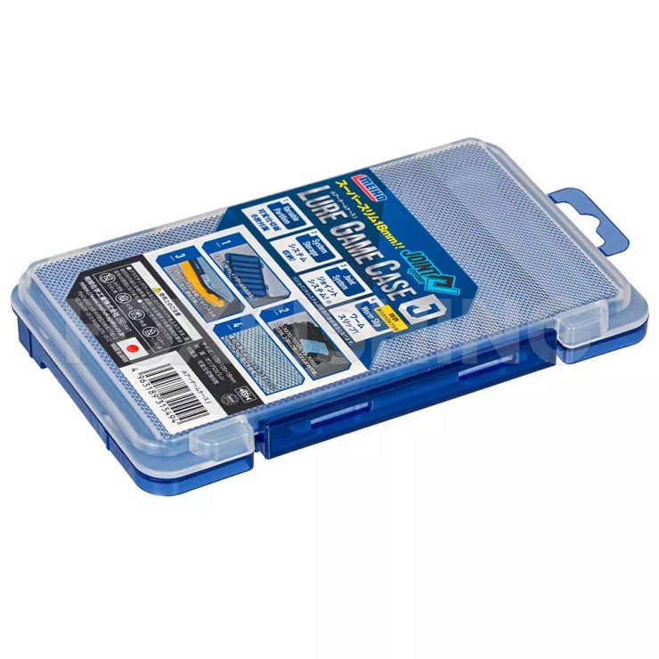 Коробка Meiho Lure Game Case J 175*105*18 - прозрачный / синий