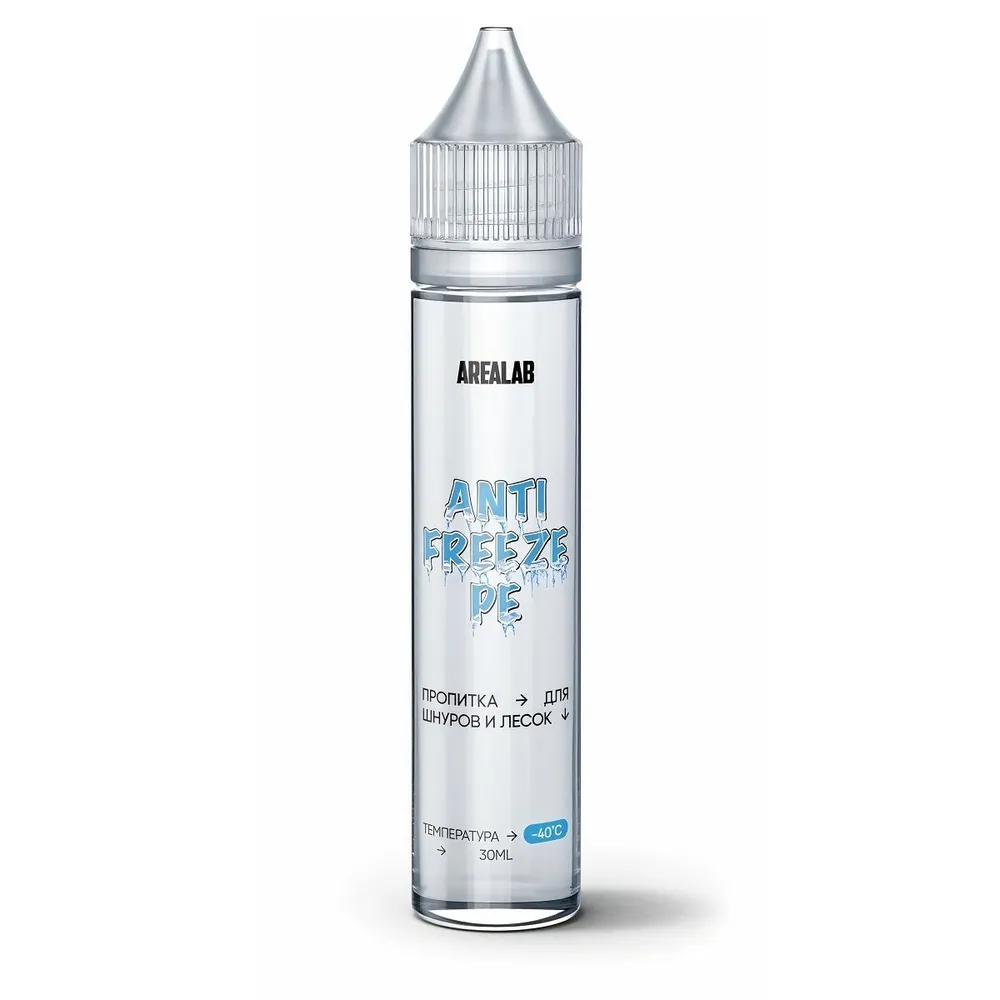 Пропитка для шнуров и лесок AREALAB Anti freeze PE (прозрачный) арт: ARE-ANTIFREEZ