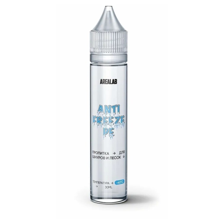 Пропитка для шнуров и лесок AREALAB Anti freeze PE (прозрачный) арт: ARE-ANTIFREEZ