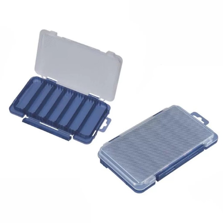 Коробка Meiho Lure Game Case J 175*105*18 - прозрачный / синий