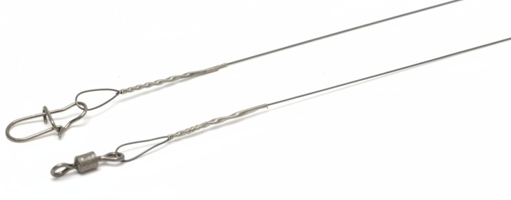 Поводок F-Fishing Titanium Wire 7см - 2,4кг