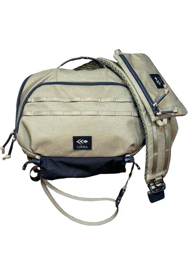 Сумка Linha One Shoulder Bag Raptor (коричневый) арт: LNH-BAGRAP-BR