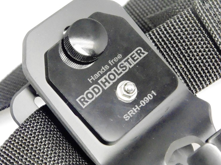 Поясной держатель для спиннинга Tanahashi Rod Holster серый