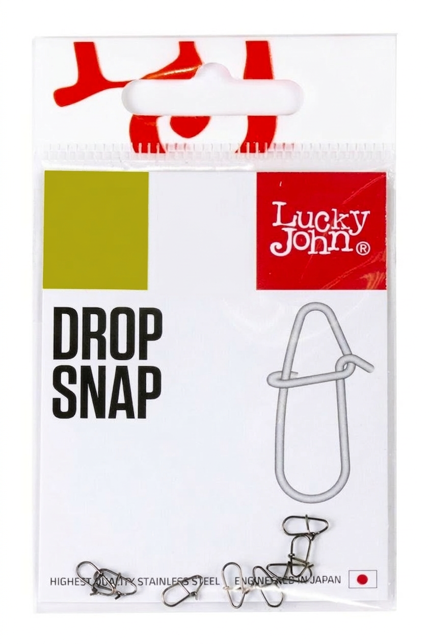 Застежка Lucky John Pro Series DROP SNAP #001 - 9кг