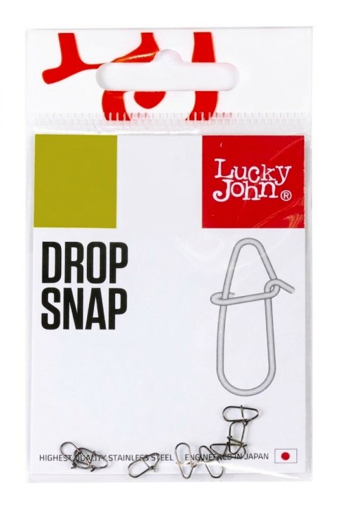 Застежка Lucky John Pro Series DROP SNAP #002 - 12кг