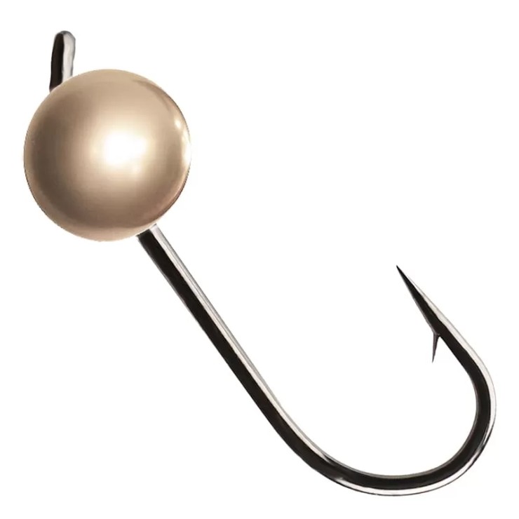 Джиг-головка CF Вольфрамовая # - 0,85гр - 4шт - золотой